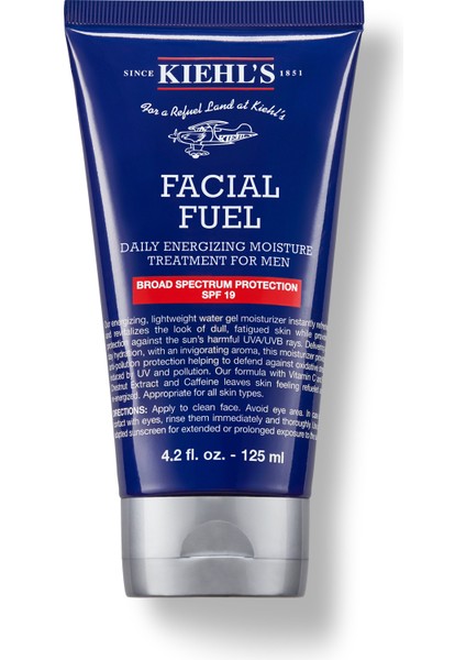 Facial Fuel Erkekler Için Cildi Canlandıran Günlük Nemlendirici - SPF19 125 ml