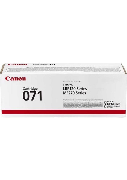 CRG-071 5645C002AA Orjinal Siyah Toner