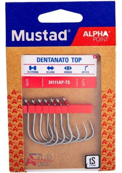 Alpha Point Dentanato Top 34111AP Olta Iğnesi Tıtan Steel-No:2/0 - 7li