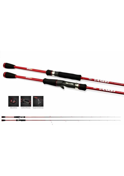 Vaaksy Lrf ve Spin Olta Kamışı STANDART-198CM - 10-20LB
