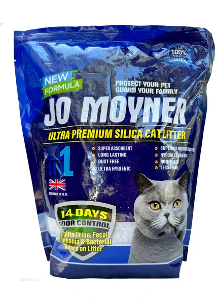 Jo Moyner Premium Silika Kristal Kedi Kumu Silica Kum 3.8 Lt 1.45KG