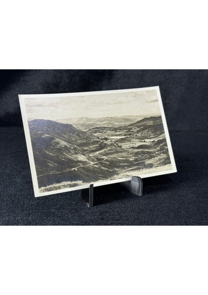 Vintage Kartpostal: 3146. Little Langdale ve Wrynose Geçidi - Gerçek Fotoğraf: G. P. Abraham, Ltd. Keswick, Isveç'te Basılmış