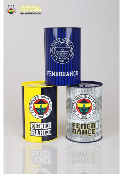 Yeni Sezon Lisanslı Büyük Boy Fenerbahçe Metal Kumbara