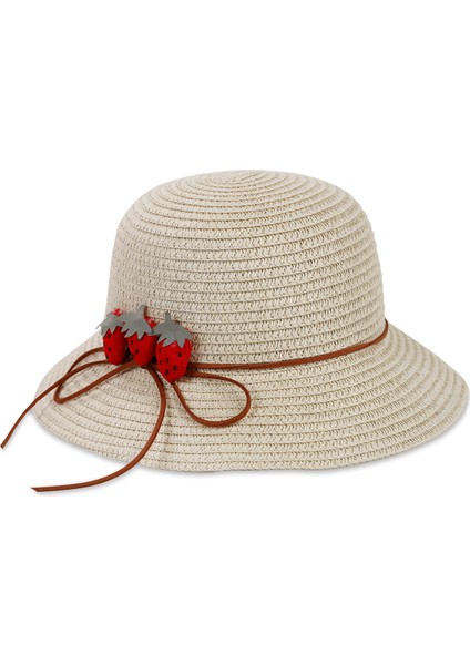 Civil Girls Kız Çocuk Şapka 6-9 Yaş Bej