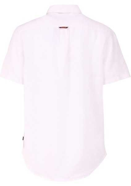 Superdry Normal Beyaz Düz Erkek Gömlek M4010608A01C_STUDIOS Casual Lınen S fiyatları