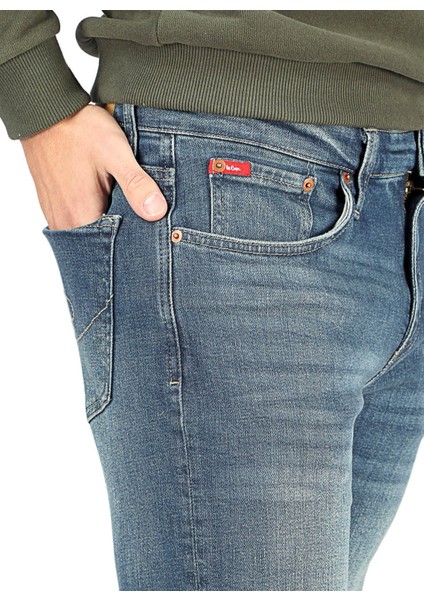 Normal Bel Slim Tapered Erkek Denim Pantolon 251 Lcm 121034 London Raymond Raw fiyatları