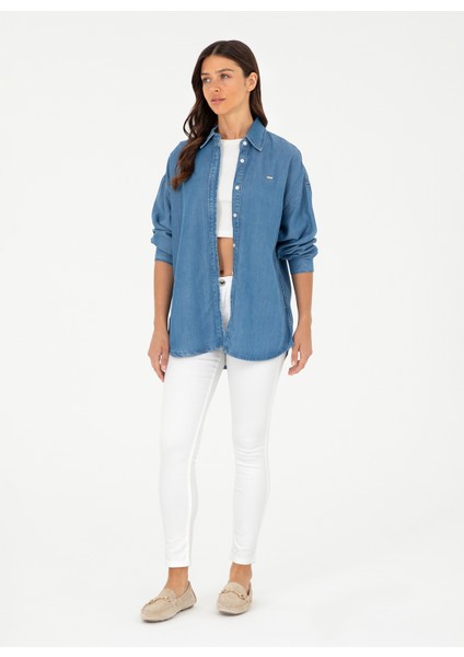 Orta Bel Toothpick Beyaz Kadın Pantolon TINEX24Y modelleri