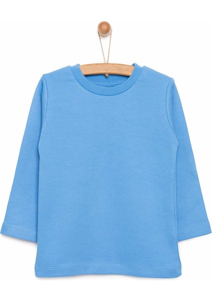 HelloBaby Basic Interlok Uzun Kol Tshirt Erkek Bebek modelleri