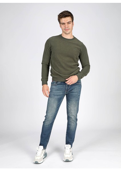 Normal Bel Slim Tapered Erkek Denim Pantolon 251 Lcm 121034 London Raymond Raw indirimleri