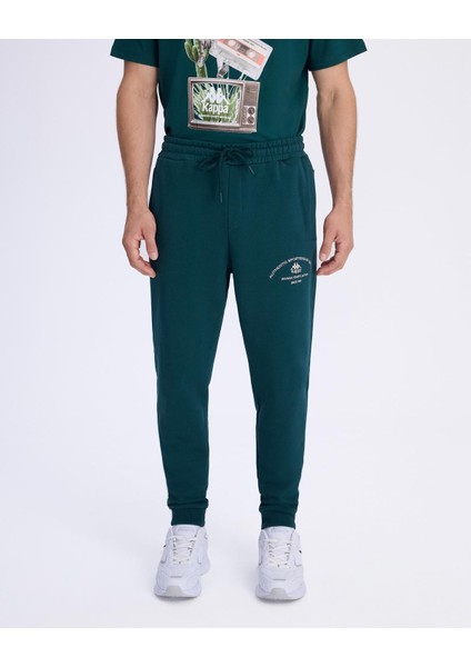 Authentic Franz Pant Erkek Petrol Yeşili Regular Fit Eşofman Altı
