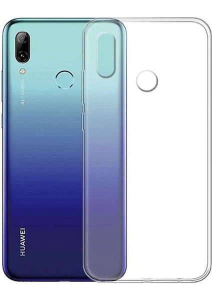 Huawei P Smart 2019 Kılıf Şeffaf Silikon Kapak - Şeffaf