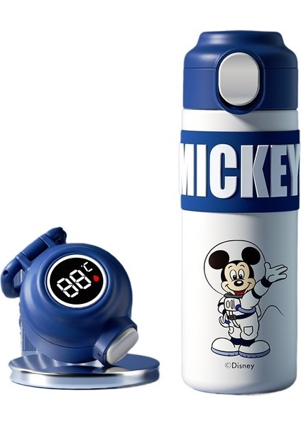 Disney Mickey Akıllı Yalıtımlı Bardak Çocuk 316 Paslanmaz Çelik Su Bardağı (Yurt Dışından)