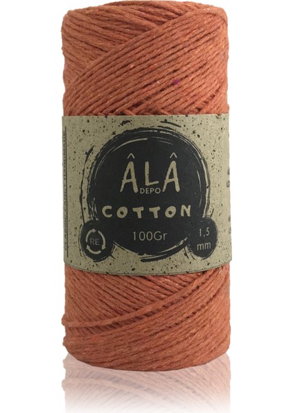 Cotton Panç Amigurumi Ipi Koton Punch Ipi 1,5mm - 100 Gram Turuncu fiyatları