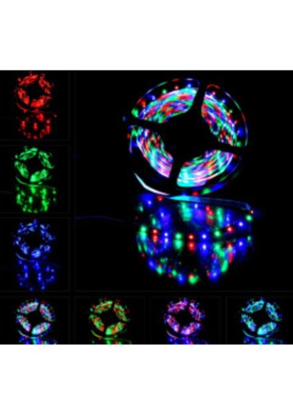Üç Çip Dış Mekan Rgb Şerit LED Orjinal 5 Metre CT-4534 fiyatları