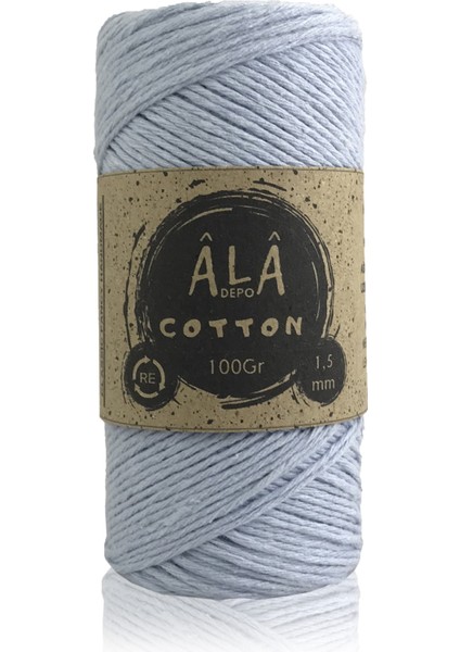 Cotton (Bebe Mavi) Panç Amigurumi Ipi Koton Punch Ipi (1,5mm) - 4 x 100 Gram Toplam 400 Gram fiyatları