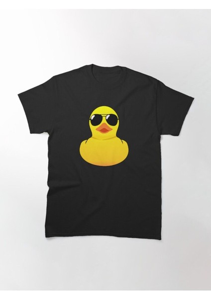 Zoka Wear Bol Kalıp Unisex Cool Rubber Duck Tasarım Baskılı Tshirt