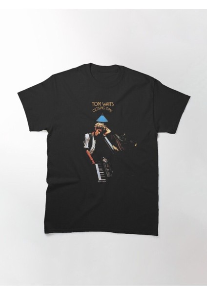 Zoka Wear Bol Kalıp Unisex Tom Waits- Closing Time Tasarım Baskılı Tshirt