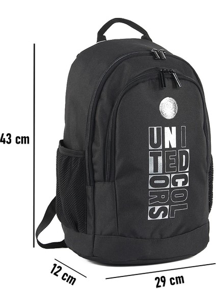 Çift Bölmeli Siyah Sırt Çantası 04300 indirimleri