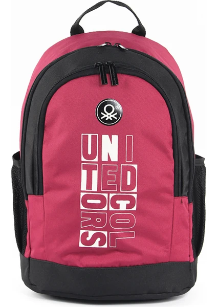 United Colors Of Benetton BNT04296 Bordo Sırt Çantası