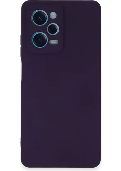 Denza Case Xiaomi Redmi Note 12 Pro 5g Kılıf Içi Kadife Lansman Kapak - Mor