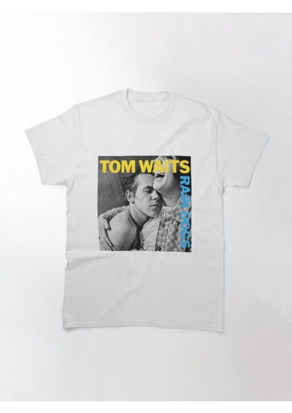 Zoka Wear Bol Kalıp Unisex Tom Waits Rain Dogs Tasarım Baskılı Tshirt