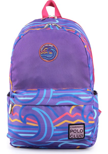 Wave Çift Ana Bölmeli Unisex Çocuk Ilkokul Çantası