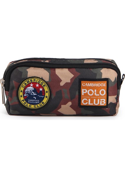 Cambridge Polo Club Tactical Unisex Çift Bölme Kalemlik