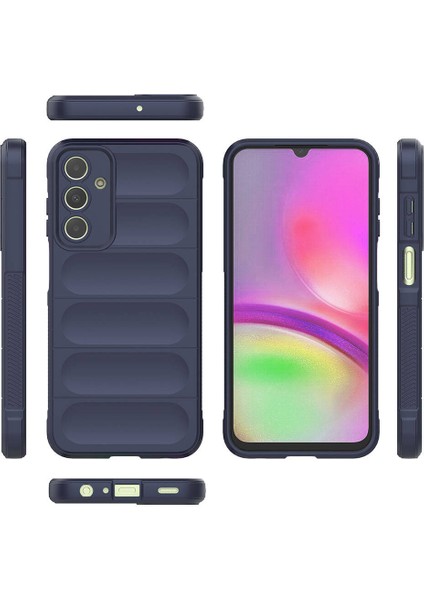 Samsung Galaxy A05S Kılıf Kamera Korumalı Kasisli Kabartmalı Darbe Emici Renkli Silikon Kapak