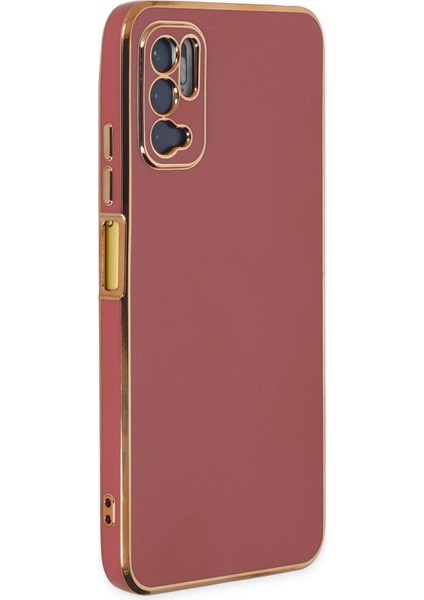 Denza Case Xiaomi Redmi Note 11 Se Kılıf Parlak Kamera Çıkıntılı Silikon Kılıf - Kırmızı