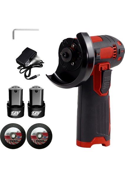 12V Akülü Fırça Açılı Taşlama Seti (Yurt Dışından)
