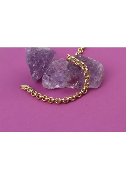 Gümüş Doç Zincir Bileklik