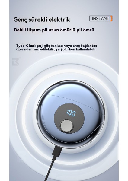 Elektrikli Mini Uçan Daire Tıraş Makinesi Ev Araba Taşınabilir Erkek Tıraş Makinesi Seyahat Sakal Tıraş Makinesi (Yurt Dışından) modelleri