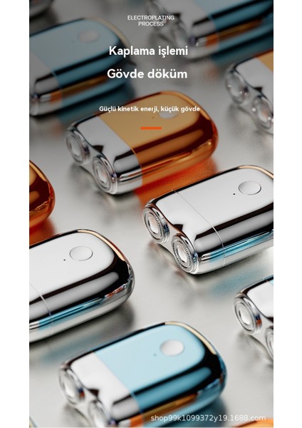 Fonksiyonel Tıraş Makinesi Elektrikli Ev Taşınabilir Tıraş Makinesi Tıraş Makinesi Erkekler (Yurt Dışından)