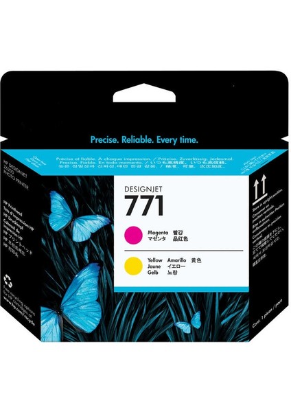 Hp 771-CE018A Orijinal Sarı & Kırmızı Baskı Kafası