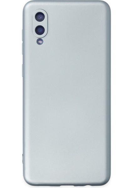 Samsung Galaxy A02 Kılıf Içi Kadife Lansman Kapak - Sky Blue