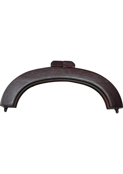 Bambu Oval Ahşap Çanta Bursu 20 cm MB12