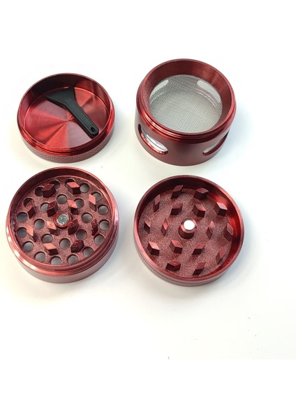 Mini Boy Gri Renk 40 mm. Grinder Herbal Parçalayıcı pt96gr