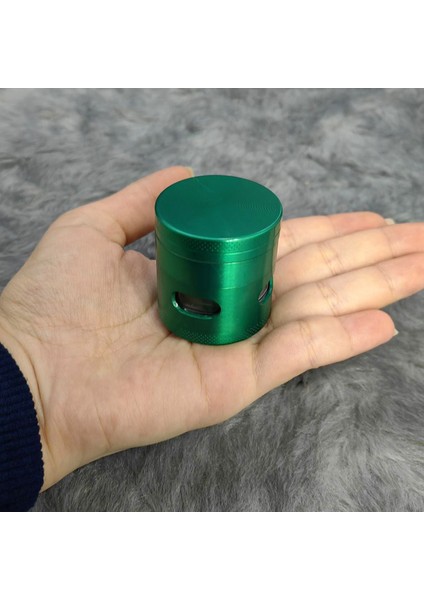 Mini Boy Gri Renk 40 mm. Grinder Herbal Parçalayıcı pt96gr