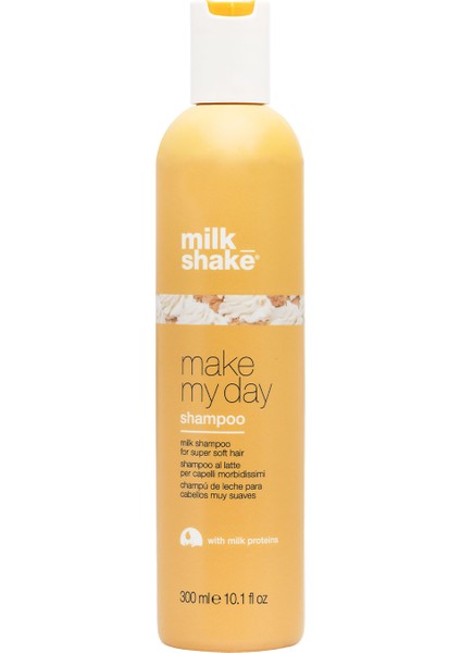 Milk Shake Make My Day Shampoo Yumuşak Saçlar Için Süt Şampuanı 300 ml