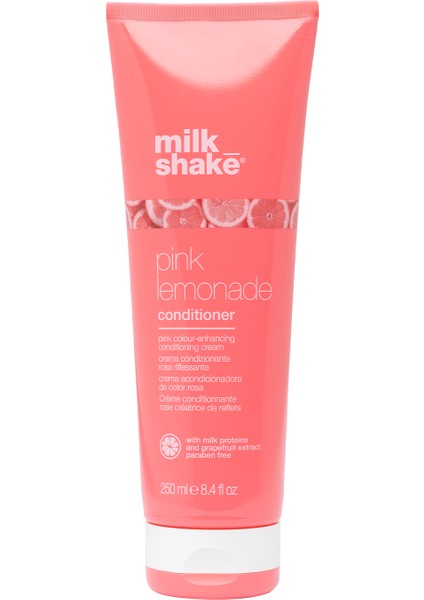 Milk Shake Pink Lemonade Saça Geçici Pembe Tonlar Katan Bakım Kremi 250 ml