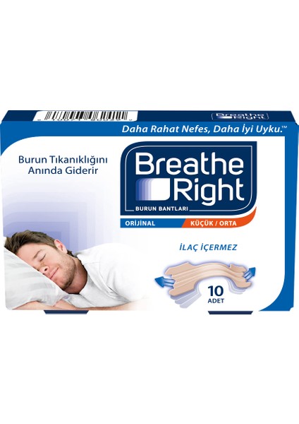 Breathe Right Burun Bandı Klasik Normal Boy