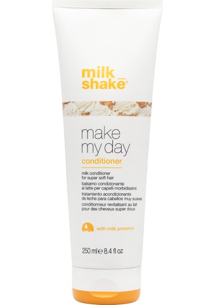 Milk Shake Make My Day Conditioner Yumuşak Saçlar Için Sütlü Bakım Kremi 250 ml