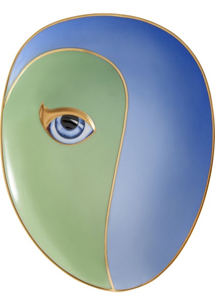 Lito Vide Poche Porselen Tabak 24 Ayar Altın Detaylı Dekoratif Aksesuar