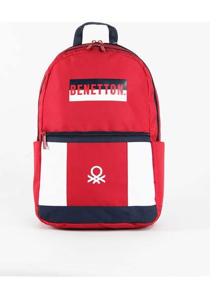 Unıted Colors Of Benetton. Çift Bölmeli Ilkokul Çantası 04287