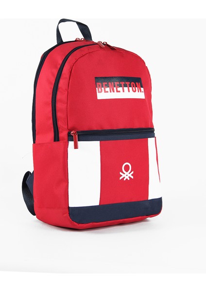 Unıted Colors Of Benetton. Çift Bölmeli Ilkokul Çantası 04287 modelleri