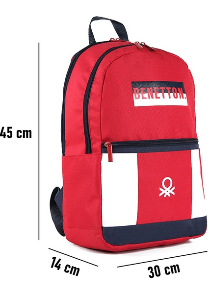 Unıted Colors Of Benetton. Çift Bölmeli Ilkokul Çantası 04287 indirimleri