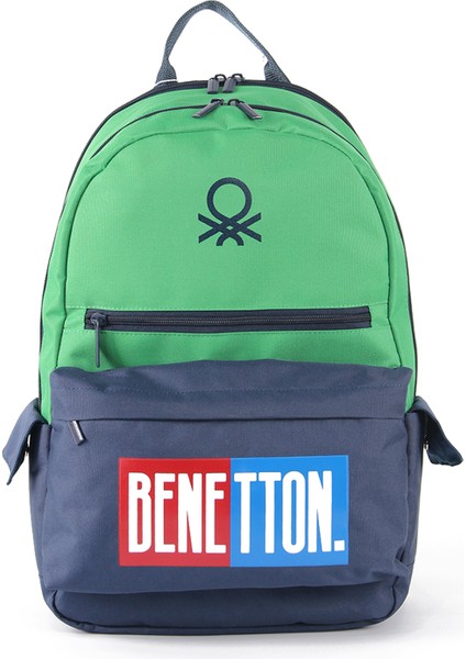 Unıted Colors Of Benetton. Çift Bölmeli Sırt Çantası 03785