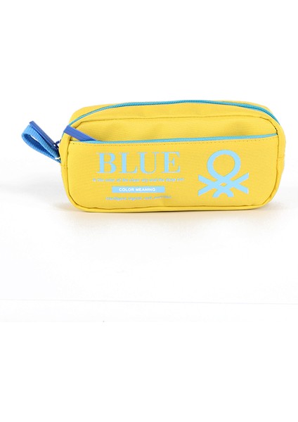 Unıted Colors Of Benetton. Çift Bölmeli Kalem Çantası 03815