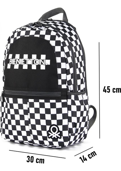Unıted Colors Of Benetton. Çift Bölmeli Ilkokul Çantası 03780 fırsatları