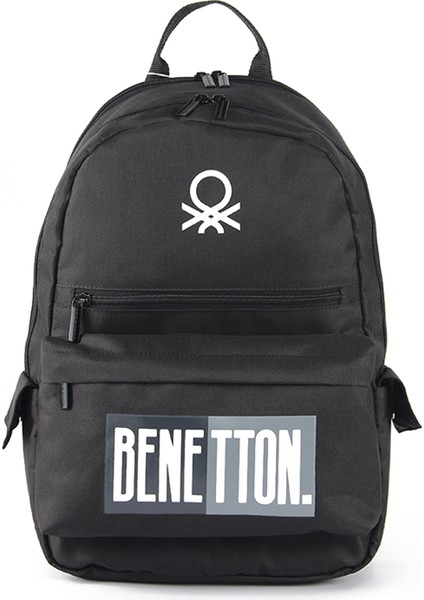 Unıted Colors Of Benetton. Çift Bölmeli Sırt Çantası 03797